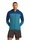 Icebreaker Fleecejacke Descender Merino Blend 300 RealFleece mit Kapuze (Merinowolle, atmungsaktiv) blau/teal Herren